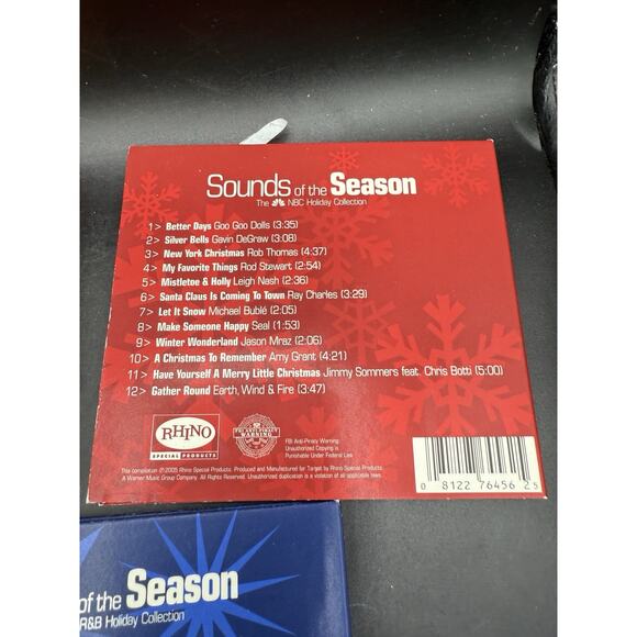 Sounds Of The Season NBC Holiday Collection Various Artists Jazz Lot Of 3 CDs -D - Picture 4 of 8
